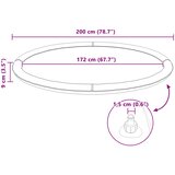 Splash Pad za djecu i pse Plava Ø200 x 9 cm PVC | Eponuda.com