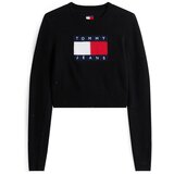 Tommy Jeans Pulover mornarska / rdeča / črna / bela Cene