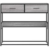  Konzolni stol boja hrasta 90x35x80 cm konstruirano drvo | Eponuda.ba
