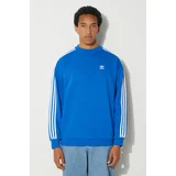 Adidas Adicolor Oversized Crew Sweatshirt Blue