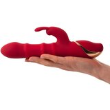 You2Toys You2 Toys Vibrator sa tri prstena Rabbit, 23.7cm, Crveni | Eponuda.com