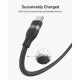 Anker pleteni USB-C na USB-C kabel 240W 0.9m, črn | Shoptok.si