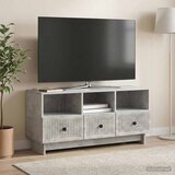 TV ormar Betonska siva 102 x 34,5 x 50 cm Konstruirano drvo | shoptok.hr