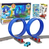 Igračka staza za autiće Double Loop Sonic