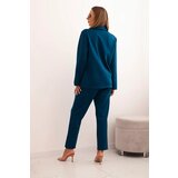 Kesi Włoski Women's set with viscose, decorated and with elastic trousers, teal | ePonuda.com