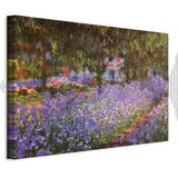  Slika - Claude Monet – The Artist’s Garden at Giverny 120x80 Akustična | shoptok.hr