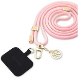 Guess crossbody cord 4G charm gold/pink ovitek za telefon vijolična Cene