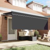  Retraktilna tenda Antracit 350 x 200 cm Poliester in aluminij, (5000206687) | Shoptok.si