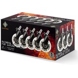 Deltaco Rainbow LED kolesa za igralne stole, Motion Powered Rainbow LED, 5 kosov | Shoptok.si