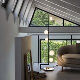 Ideal lux - led podna lampa birds 5xG9/3W/230V crna/zlatna | Eponuda.com