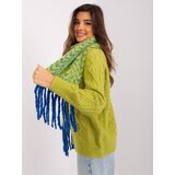 Wool Fashion Italia Scarf-AT-SZ-23125.75-dark blue | Shoptok.si