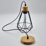  Brilagi - Luster na kablu WOODY BASKET 1xE27/60W/230V hrast | Eponuda.com