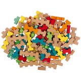 Janod 100-dijelni drveni konstrukcijski set | shoptok.hr