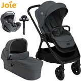 Joie otroški voziček 4v1 finiti™ + i-level™ pro signature ebony + isofix baza encore | Shoptok.si