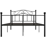  Za krevet crni metalni 120 x 200 cm | shoptok.hr