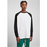UC Men Organic Oversized Raglan Long Sleeves White/Black Cene