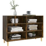  Komoda boja dimljenog hrasta 103,5x35x70 cm konstruirano drvo | shoptok.hr