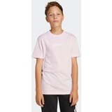 Adidas Majica za devojčice J Lin Tee 160, JC9750, Roze | ePonuda.com