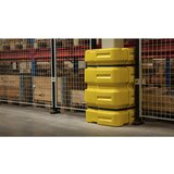 Axelent Zaščita stebrov X-Protect, VxŠxD 330 x 900 x 330 mm, cinkovo rumena RAL 1018 | Shoptok.si