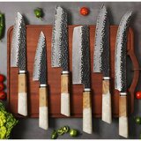  Set damaskih kuhinjskih noževa AI-37363 - Bijela KP37363 | Shoptok.si