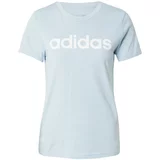 ADIDAS SPORTSWEAR Funkcionalna majica 'Essentials' svetlo modra / bela