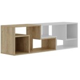 Hanah home tv polica glis sapphire oak white