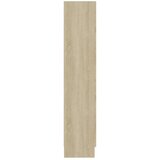  Vitrina boja hrasta sonome 82,5 x 30,5 x 150 cm od iverice | shoptok.hr