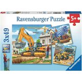 Ravensburger 3x49 delna sestavljanka Velika delovna vozila 092260 Cene