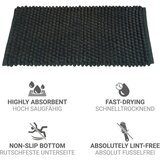 Wenko Temno zelena tekstilna kopalniška preproga 50x80 cm Solivo – | Shoptok.si