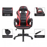 RED_FIGHTER Studentska gamerska stolica C6, crno crvena | shoptok.hr