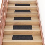 vidaXL samoljepljivi otirači za stepenice 15 kom 60 x 25 cm crni Cijene
