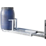eurokraft pro Dvigalo za sode, za 1 x 220-l sod iz umetne mase, oranžno | Shoptok.si