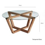  Lotus Wooden Coffee Table | Eponuda.com