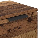 vidaXL Strani šal s predalom Star les 60 x 30 x 70 cm Konstruiran les | Shoptok.si