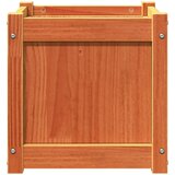  Vrtna sadilica voštano smeđe boje 40 x 40 x 40 cm od borovine | shoptok.hr