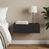Stolna montirana na zid Crna 59 x 34,5 x 17 cm | shoptok.hr