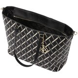 Armani Exchange Nakupovalna torba 'GYNGER' bež / siva / črna / bela | Shoptok.si