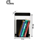 Hanah home Cube - Black Black Bookend | Eponuda.com