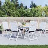 vidaXL Jastuci za stolice 6 kom crni karirani 40x40x7 cm od tkanine Cijene