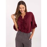 Italy Moda Shirt-MI-KS-92224.95-burgundy | shoptok.hr