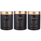 Altom design set posuda za šećer, kavu, čaj u crnoj boji Gold Dream | shoptok.hr