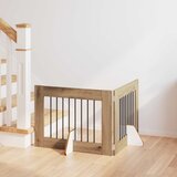  Vrata za pse s postoljem 2 pcs Hrast artisan 80 x 60 cm | shoptok.hr