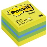 Blok samoljepljiv kocka 51x51mm 400l post-it 3m.2051l | shoptok.hr