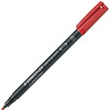 Marker PERMANENTNI OZNAČEVALEC 1-2,5MM RECIKLIRAN LUMOCOLOR STAEDTLER 314-2 RDEČI Slike