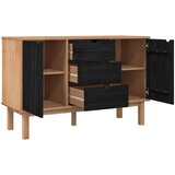  Kreveta OTTA Crna 113,5 x 43 x 73 cm Masivna borovina | Eponuda.com