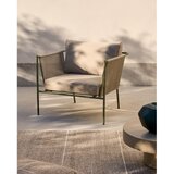 Kave Home Zelen/bež kovinski vrtni fotelj Zivia – | Shoptok.si