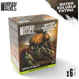 Green Stuff World Water Soluble Patina set (Pack x6) | Veliki Set za Patiniranje | Eponuda.com