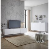 Hom`in viseča nizka omarica 180/36,7/42 cm bela | Shoptok.si