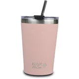 NV10-262-110 TERMO PUTNA ŠOLJA SA SLAMKOM 450ML ROZA
