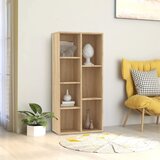 Furnova Knjižna omara sonoma hrast 50x25x106 cm iverna plošča, (21951008) Cene